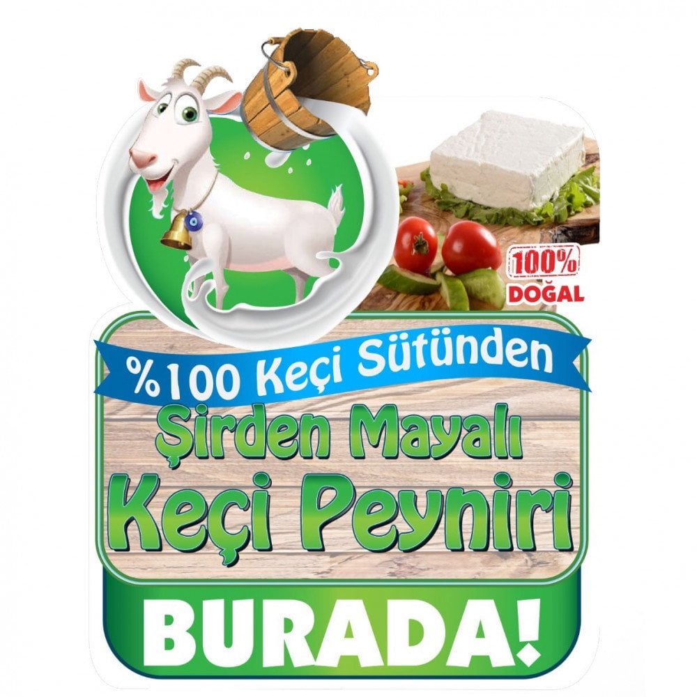 Top KEÇİ Peyniri (ŞİRDEN MAYALI)