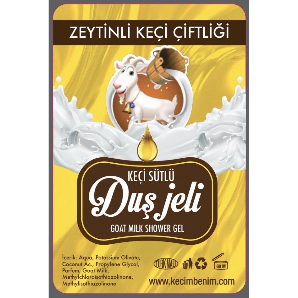 Zeytinyağlı Keçi Sütlü Duş Jeli 400 ML
