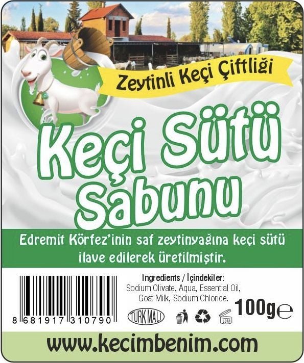 Keçi Sütlü BEBEK Sabunu (10 AL 8 ÖDE)