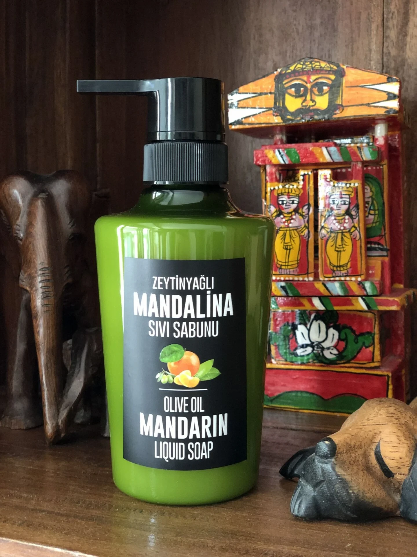 Zeytinyağlı ve MANDALİNALI Sıvı Sabun 400 ML
